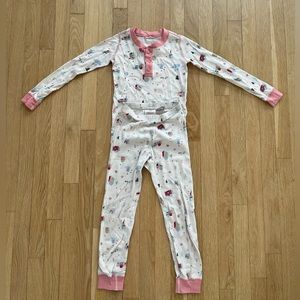 Hanna Andersson Girl's Pajama Set - 120 - Size 6 / 7